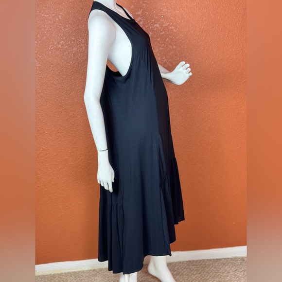 Sweaty Betty Black Midi Dress Size Medium. E79 - Picture 5 of 14